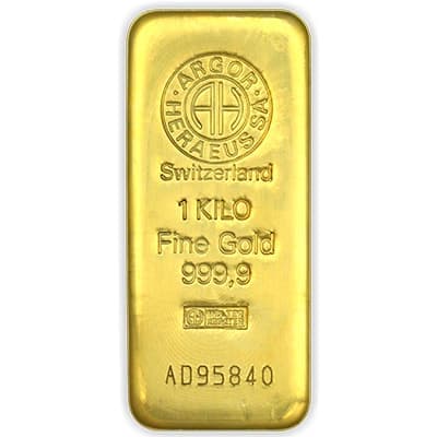Lingot d'or 1kg