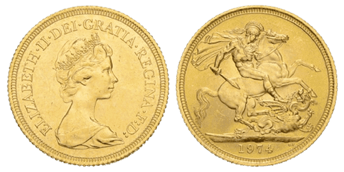 Pièce d'or Souverain
